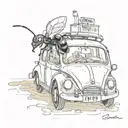 CAB and ANT  tattoo design idea