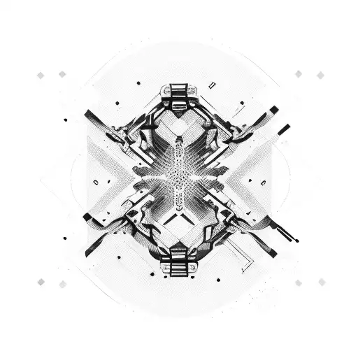 artificial intelligence  tattoo design idea
