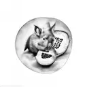 kiwi tattoo design idea