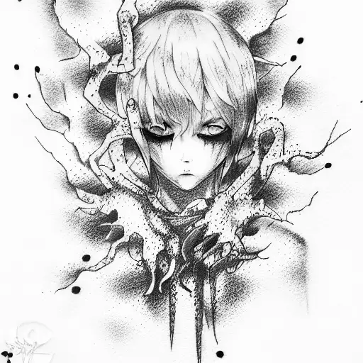 Tokyo ghoul  tattoo design idea