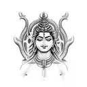 lord shiva tattoo design idea