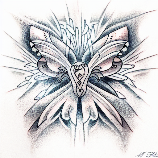 Love tattoo design idea