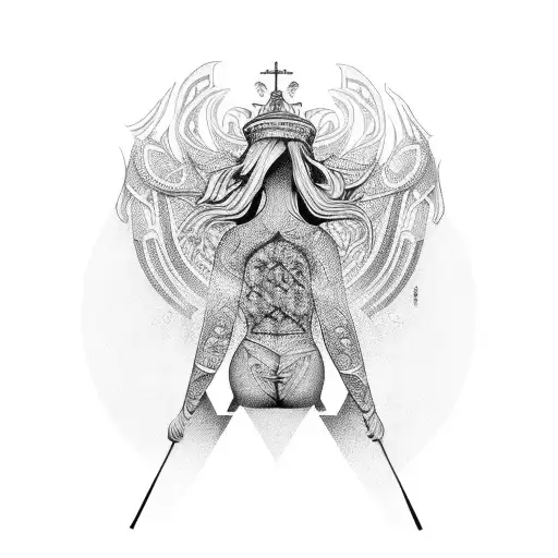 beyonce renaissance  tattoo design idea