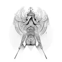 beyonce renaissance  tattoo design idea