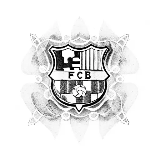 FC barcelona tattoo design idea