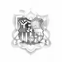 FC barcelona tattoo design idea