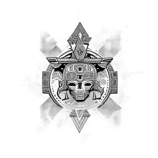 aztec symbols tattoo