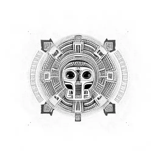 Aztec Tattoo Design Images (Aztec Ink Design Ideas)