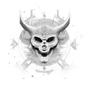 mayan Aztec symbols  tattoo design idea