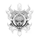 mayan Aztec symbols  tattoo design idea