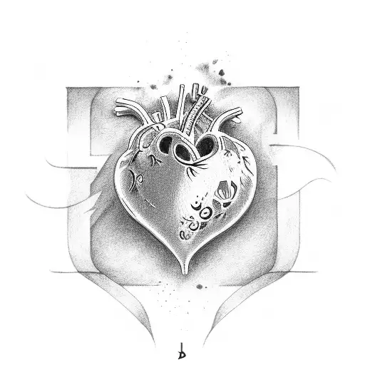 Love-Heart Letter B