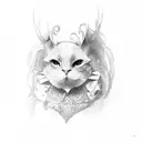  the number 8   tattoo design idea