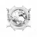  the number 8   tattoo design idea