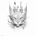  the number 8   tattoo design idea