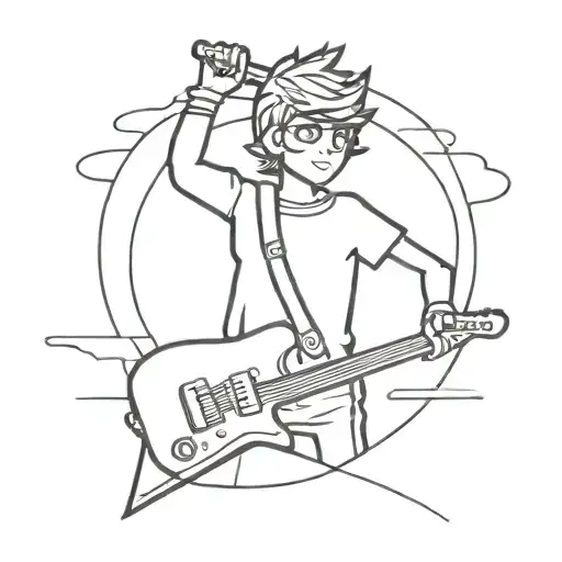 Scott pilgrim tattoo design idea