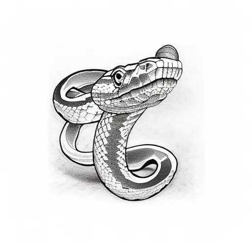 snake bite black and white wristband tattoo tattoo design idea