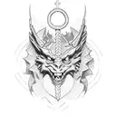 Saint George tattoo design idea