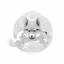 kitsune tattoo design idea