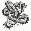 Combine elements of MMA and scorpions in a dynamic and fierce tattoo design tattoo design idea
