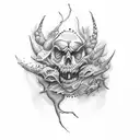 mental disorder tattoo design idea