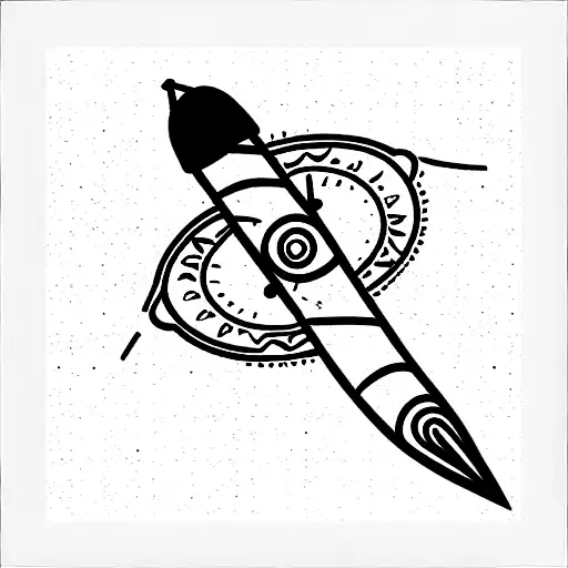 trust the process tattoo design idea