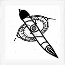 trust the process tattoo design idea