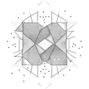 simple milky way tattoo design idea