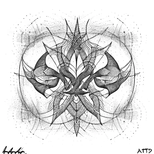 brutal hemp tattoo design idea