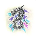 mortal kombat dragon tattoo design idea