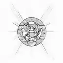 Marine Corps EGA tattoo design idea
