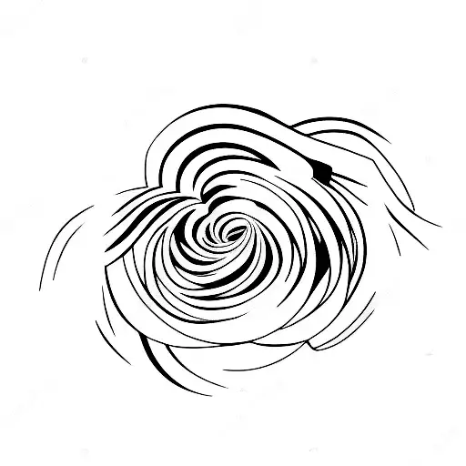 bell curve tramp stamp tattoo design idea