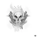 N R H tattoo design idea