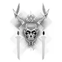 N R H tattoo design idea