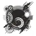 interstellar movie reference images tattoo design idea