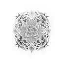 filigree tattoo design idea