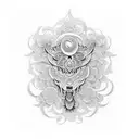 filigree tattoo design idea