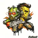 Fallout tattoo design idea