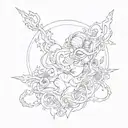 All odds on me tattoo design idea