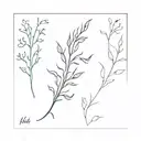 Kelp tattoo design idea