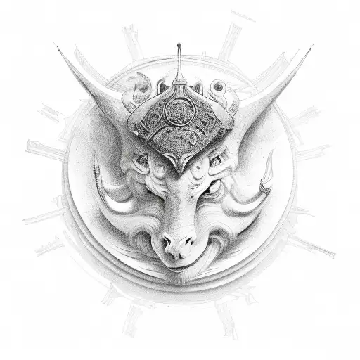 psalms 23 tattoo design idea