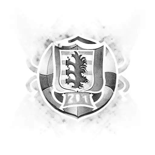 Jodie and england football flag and hearts tattoo design idea