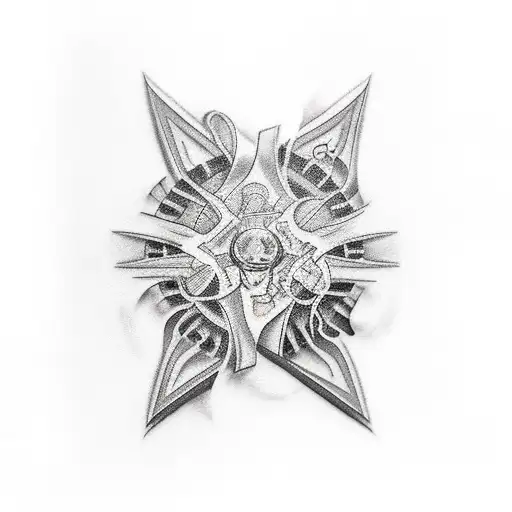 Aaron with R tattoo design idea