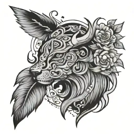 black hills South Dakota  tattoo design idea