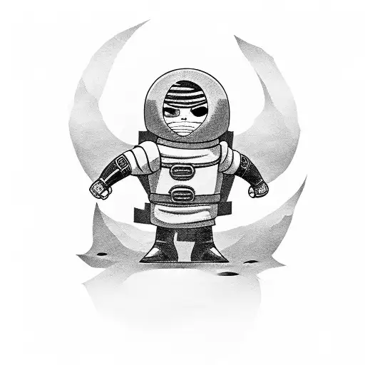 rock lee tattoo design idea