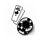 poker actor tattoo design idea