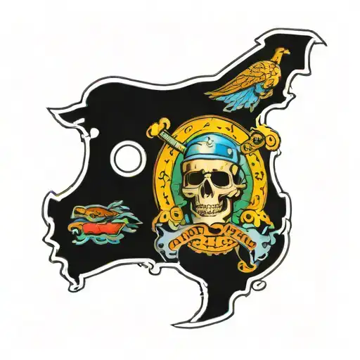 California tattoo representing Bay Area   tattoo design idea