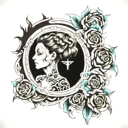 schizophrenia tattoo design idea