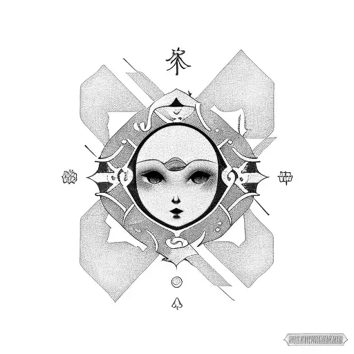 a relatively long tattoo that includes sakura and the sun measuring 5x5 cm, tattoo design idea