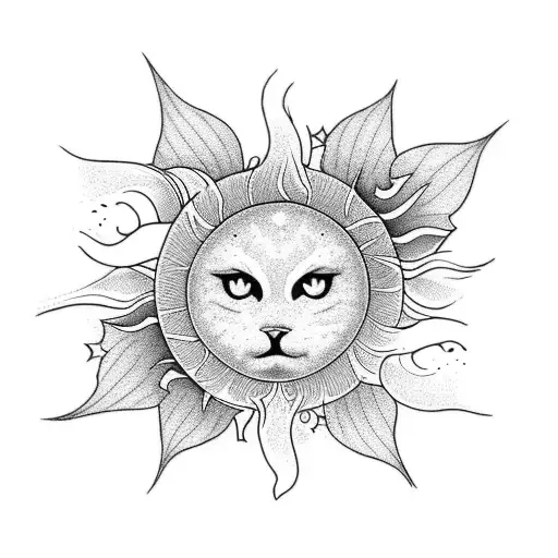 a relatively long tattoo that includes sakura flowers and the sun measuring 5x5 cm, tattoo design idea