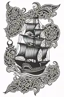 Cajun tattoo design idea